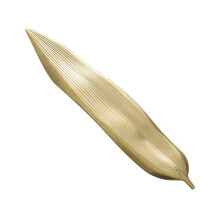 Stainless Steel Willow Chopstick Rest Holder for Kitchen (Gold)