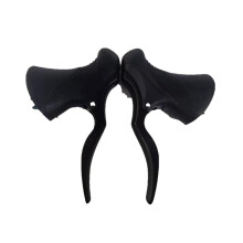 Motorcycle Parts 1 Pair Aluminum Alloy Bike Brake Lever Road Cycling Bicycle Front Rear Brake Handle Cycling Accessories Black 16 5 10cm