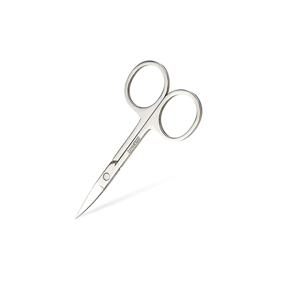 Stainless Steel Manicure Scissors for Eyebrow Trimming, Facial Hair, Nose Hair and False Eyelash Cutting Ref: 9413