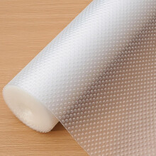 Shelf Liners NonAdhesive EVA Kitchen Drawer and Cabinet Mats, Refrigerator Liner Clear Dot 20'x240'