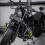 Motorcycle front bag, motorcycle tool bag, tool bag, roll bag, saddlebag, skull pattern,  front fork, handlebar bag 3