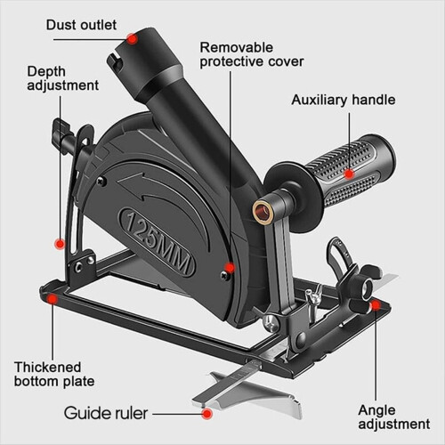 Angle Grinder Stand, 0-45 Degree Adjustable Cutting Angle,Polishing Ma 2