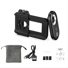 Mobile Phone Microscope Lens with CPL LED 3 in 1 Macro Magnifier Kits