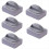 5PCS Hand-Held Pools Pumice Stone, Pool Cleaning Blocks with Handle, S 1