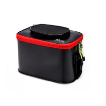 Toolbox Tackle Box Fishing Gear Bag, Outdoor Storage Box for Car, Collapsible Bucket for Live Fish