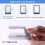 Remote Page Turner for Bluetooth E-Reader Clicker Scrolling Camera Shu 5