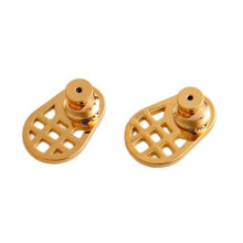 Nonslip Earring Support Backings For Drooping Ears-Gold Style 1