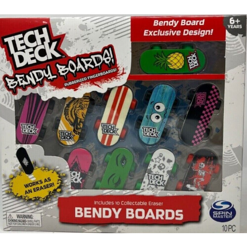 Tech Deck Tech Deck Bendy Boards 10-Pack