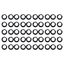 Trendy Colorful Ear Studs For Pierced Ears Resin Material-Black