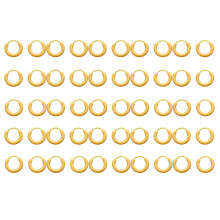 Circular Resin Colored Hoops Earrings for-Orange and yellow