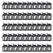 Verpackungsbox, Bonbonschachtel mit Papierstruktur,-Schwarz