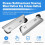 Chrome Multifunctional Steering Wheel Button Key Volume Button for VW 6