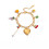 Stackable Fruit Charm Bracelet Adjustable Stainless-JDB0304020 1