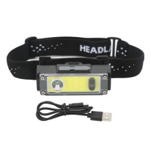 Waterproof Rechargeable Headlamp Ultra Bright Led Flashlight With Adjustable Headband And Type C Fast Charging Ideal For Camping Hiking Running Outdoo