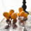 Dekorative Wollmispel-Frucht, realistisches-5 Gabeln 5