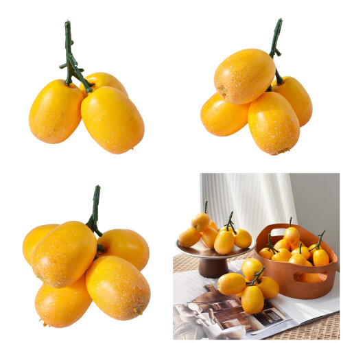 Dekorative Wollmispel-Frucht, realistisches-5 Gabeln 2