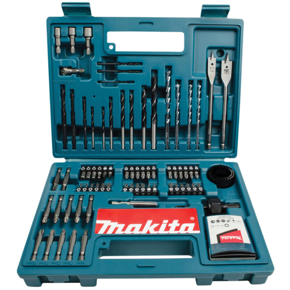 Makita B-53811 100pc General Purpose Drill & Screwdriver Bit Accessory Set
