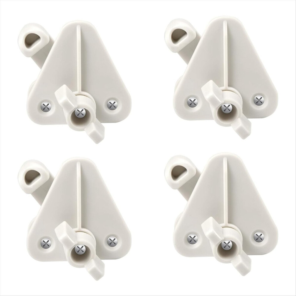Pontoon Gate Latch Replacement Kit,4Pcs Fits 1-1.25 Inch Frames Boat D 4852494379423