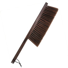 Soft Bristle Hand Broom Brush with Wooden Handle for Dusting Furniture, Bed, Car and Desk Ref: 7901