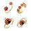 Adjustable Ladybugs Insect Ring Featuring Multicolor Enamel-A 2
