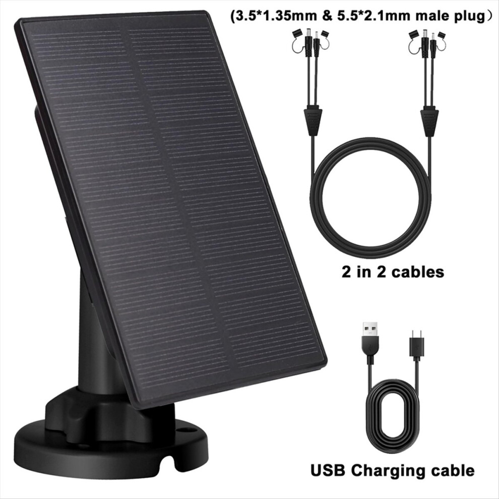 12V/1A 6V/2A Solar Panel Micro-Usb+Type-C Outdoor Cells Charger Panels 4852494381419