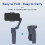 F12 3- Gimbal Stabilizer,LED Lighting,Support AI Intelligent Tracking, 1