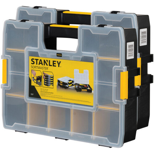 STANLEY Stanley Tools Sort Master Organiser Twin Pack STA195839