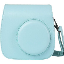 Stylish Compatible Instax Mini Protective Case, Removable Strap Ensures Versatility, Premium Synthetic Leather Offers Scratch Damage Resistance (Adora