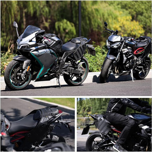 Rear Seat Side Bag Universal Motor Accessories for Back Tail Packet I 2