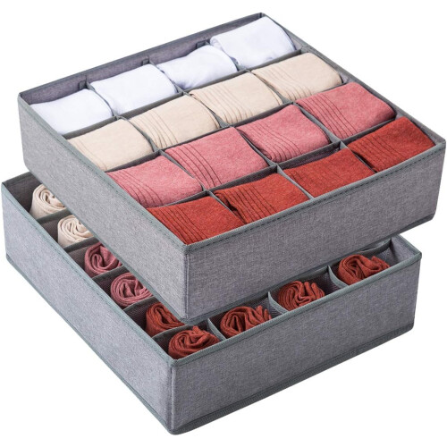 Versatile Save Space, Machine Washable Sock Drawer Organizer for Your Closet Storage Needs