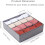Versatile Save Space, Machine Washable Sock Drawer Organizer for Your Closet Storage Needs 2
