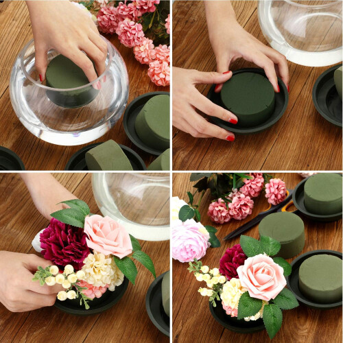 Ευέλικτο Floral Foam, Λουλούδια Αφρού Blossom Blossom για Τεχνητά και Φρέσκα Λουλούδια, 12 2