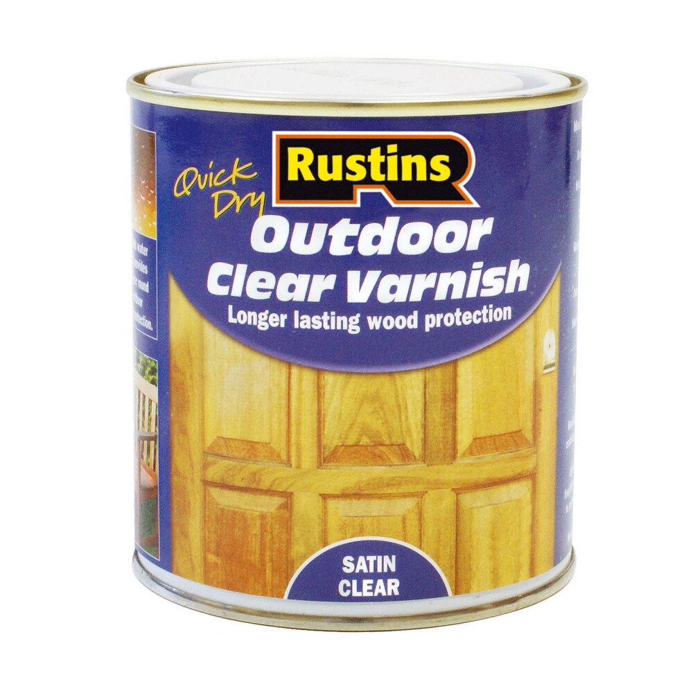 Rustins EAVS2500 Exterior Varnish Satin 2.5 Litre