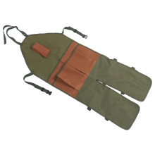 Garden apron with large pockets for workshop and outdoors Oxford material efficient tool storage durable protective apron