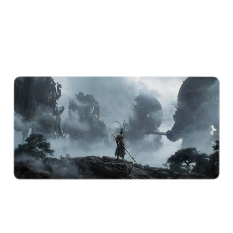 Game Myth Mousepad Office Large Mouse Mat Keyboard Mats Computer Black 4852494385073