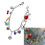 Long Chain Mixed Charm Belt Accessory Watch Pendant Chain 3