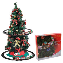 Magical Christmas Train Sets, Toy Train With Lights And Sounds For Unforgettable Moments, Battery-Powered Locomotive Engine With Interactive Tracks, I