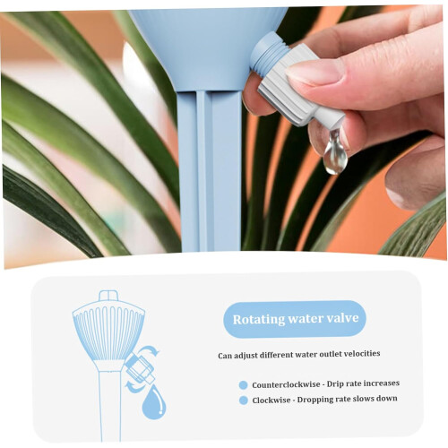SelfWatering Spikes with Adjustable Valve for Plants Drip Irrigation 2