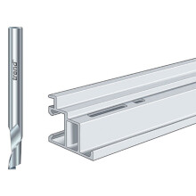 Trend 50/51X8MMHSSE 50/51 x 8mm HSSE Helical Plunge Bit 8mm