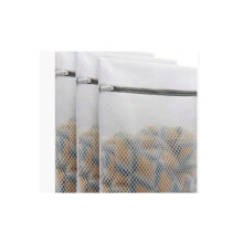 Mesh Laundry Bags with Zipper Set of 3 for Baby Clothes, Underwear, Sweaters, Sportswear