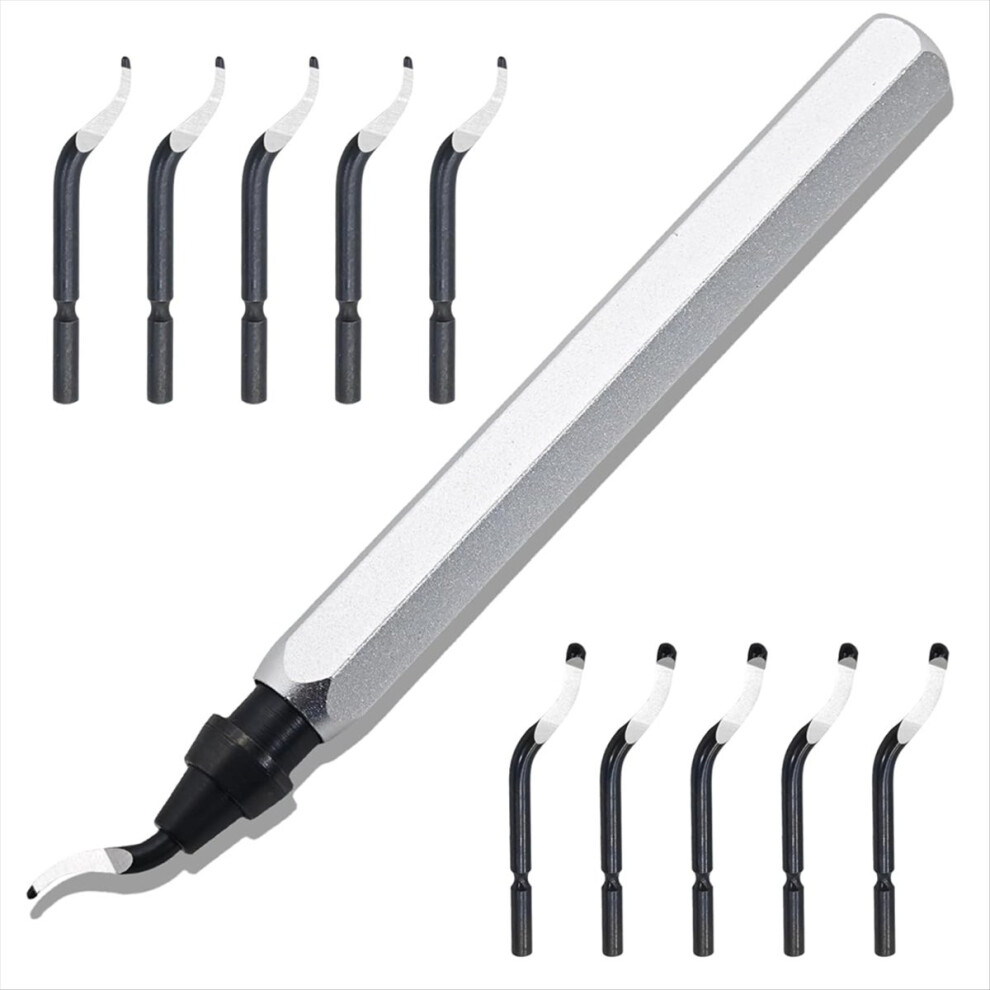 Swivel Deburring Tool & 10 Extra Heavy Duty Hss Blades, 3D Printing Fo 4852494378532