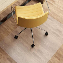 Vinyl Office Chair Mat 48x75in Scratch Resistant Anti Slip for Hardwood Carpet Tile Floors