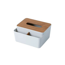 cosmetic tissue boxes, tissue box cover, integrated table tissue storage box for living room, bedroom, dining room, office, desk