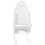 Ironing Board Wall Mount Rack with Iron Holder for Laundry Room and Bathroom Storage Ref: 5043 1