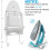 Ironing Board Wall Mount Rack with Iron Holder for Laundry Room and Bathroom Storage Ref: 5043 2