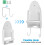 Ironing Board Wall Mount Rack with Iron Holder for Laundry Room and Bathroom Storage Ref: 5043 3