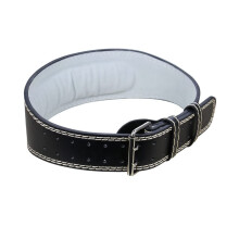 7mm Leather Weight Lifting Belt for Men, Squats, Deadlifts, Strength Training
