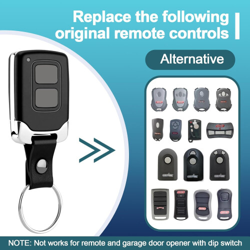 2 Pack Garage Door Opener Remote Compatible with Intellicode 1995Present Long Range Wireless Control 1