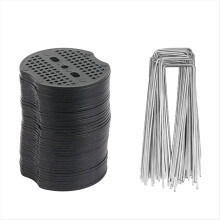 Garden Peg U-Shape Ground Nail Film Fixed Pegs Gardening Fixing Tools