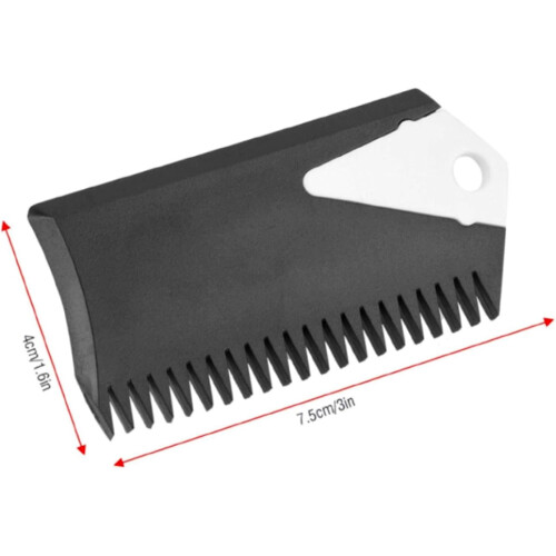 Surfboard wax comb nonslip wax combboard scraper surfboard paddle waiting cleaner tool scrape off 1